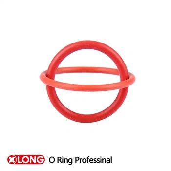 RED BLACK AS568-236 VMQ FVMAQ O Ring